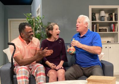 Kevin Jackson, Amy Tribbey and Kurt Zischke in Morning After Grace