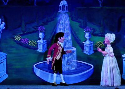 Scene from Cinderella by Tanglewood Marionettes