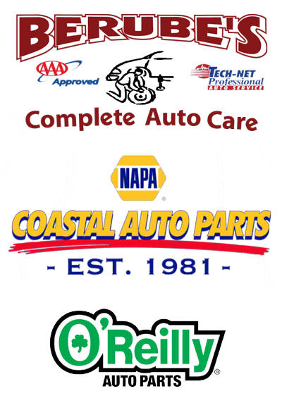 Berube's Complete Auto Care / NAPA Coastal Auto Parts / O'Reilly Auto Parts