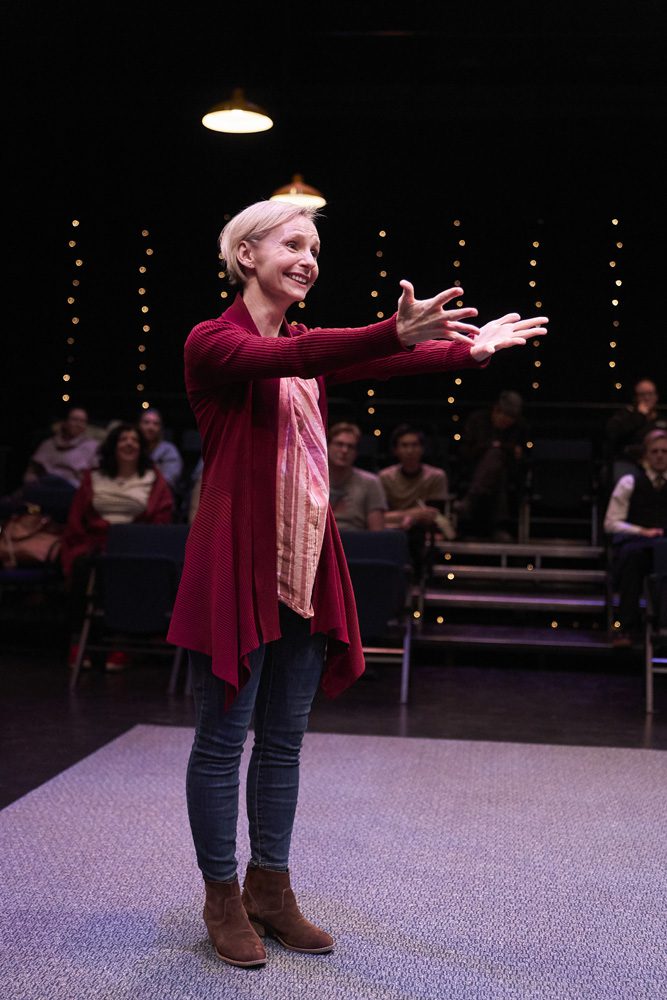 Tarah Flanagan in Every Brilliant Thing (Cleveland Playhouse, 2019)