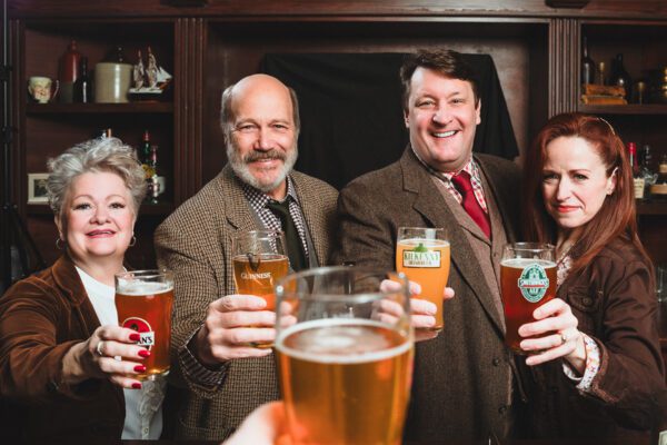 Irish-all-four-web-600x400 Charis Leos, David Girolmo, Curt Dale Clark, and Heidi Kettenring. Photo: Kevin Faraci