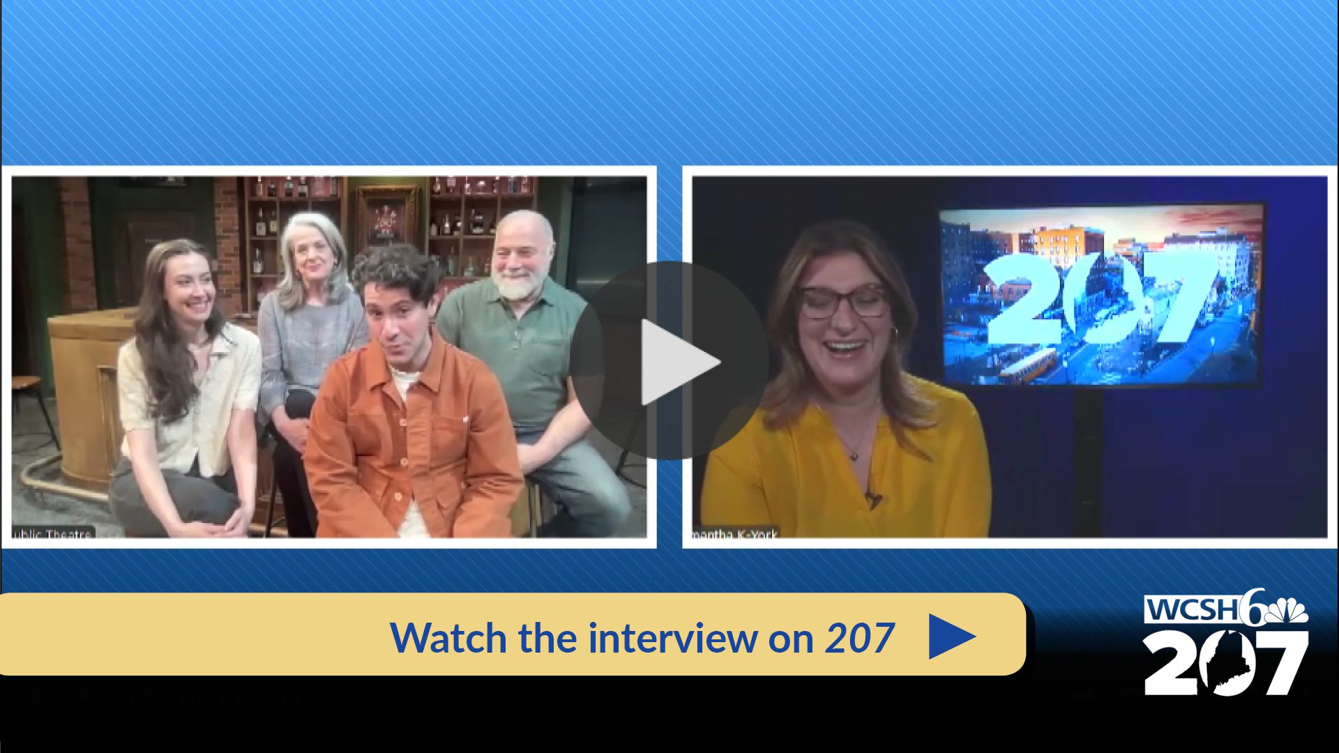 Watch the Now & Then interview on 207