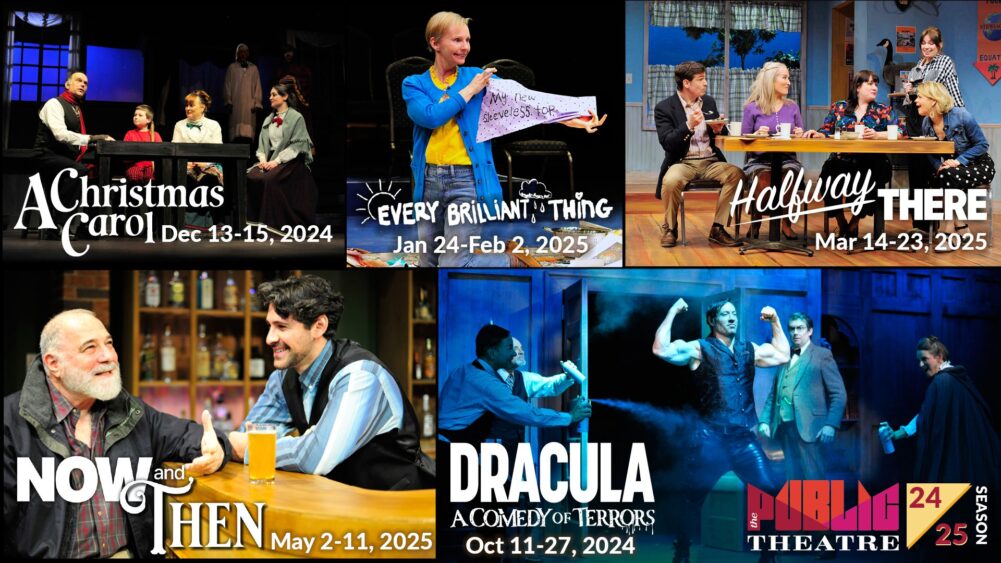 2024-25 Season at The Public Theatre: A Christmas Carol, Every Brilliant Thing, Halfway There, Now & Then, Dracula: A Comedy of Terrors