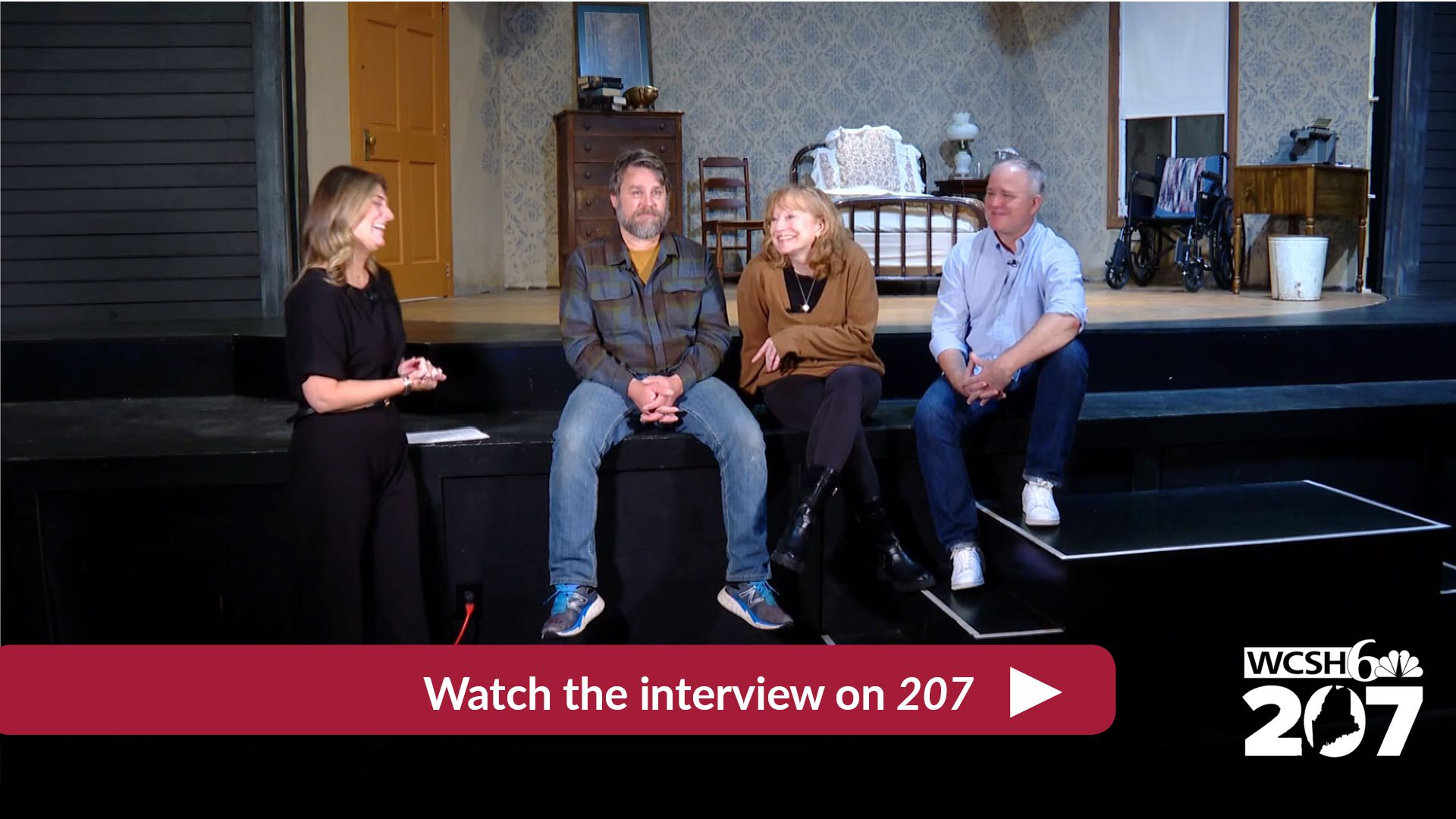 Samantha York interviews the cast of Misery.