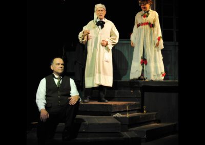 Russell Berrigan, Dale Place, Sheila Stasack - members of Actors' Equity Assoc.