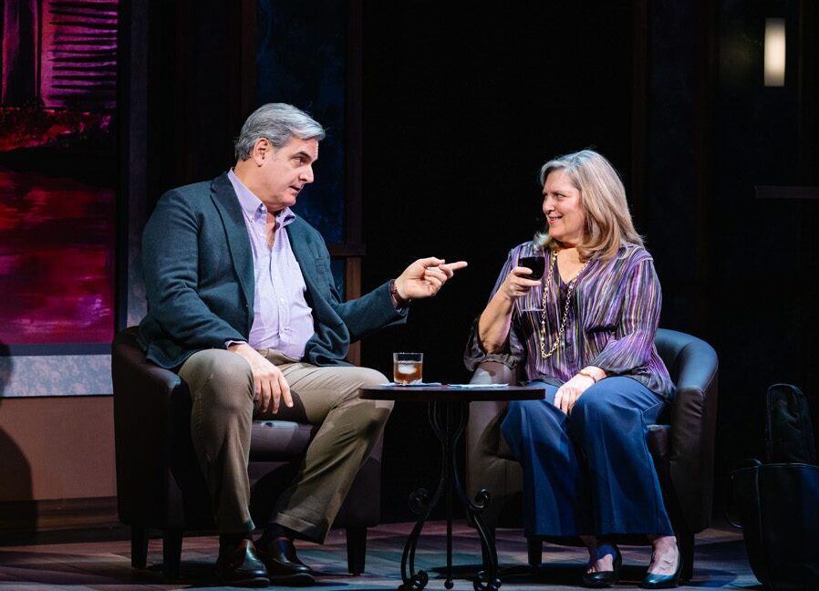 Joe Gately* as Mark and Janet Mitchko* as Helen in Still. *members of Actors' Equity Association.