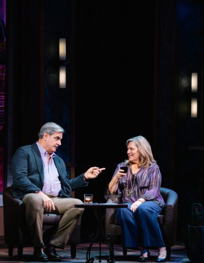 Joe Gately* as Mark and Janet Mitchko* as Helen in Still. *members of Actors' Equity Association.