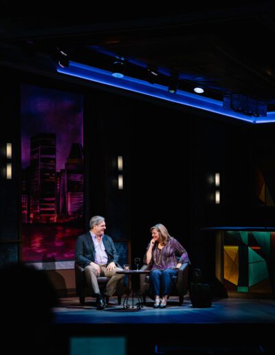 Joe Gately* as Mark and Janet Mitchko* as Helen in Still. *members of Actors' Equity Association.