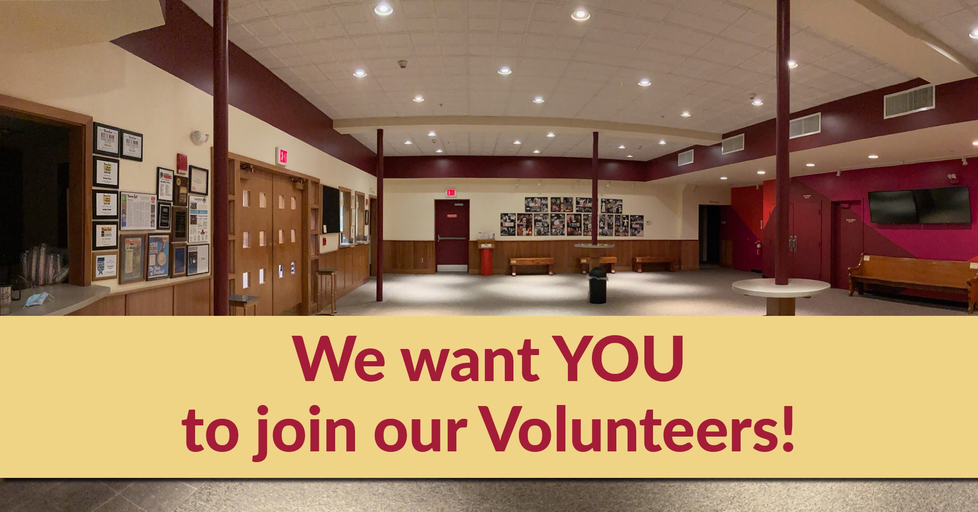 We want YOU to join our Volunteers!