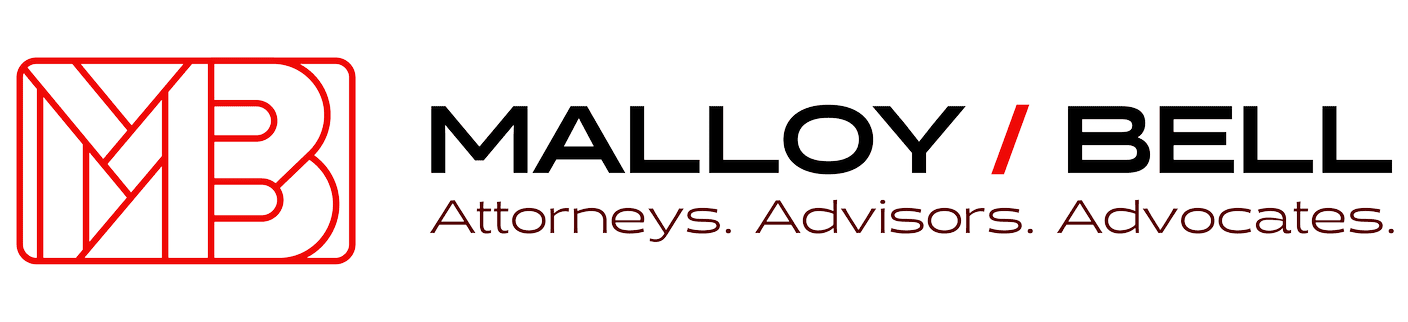 MALLOY+BELL+Logo+(horizontal) Malloy / Bell Attorneys. Advisors. Advocates.